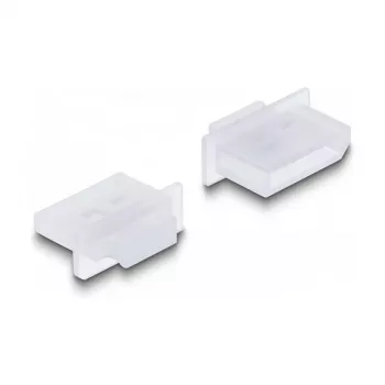 Kabeļa aizsargs DeLOCK 64107 DisplayPort ligzdas caurspīdīgs 10 gab.