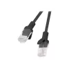 Tīkla kabelis LANBERG PCU5-10CC-0200-BK RJ-45 Cat5e U/UTP 2 m Melns