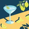 Gleznošanas komplekts Ravensburger CreArt Mocktail Lemon – krāsošanas pēc numuriem komplekts