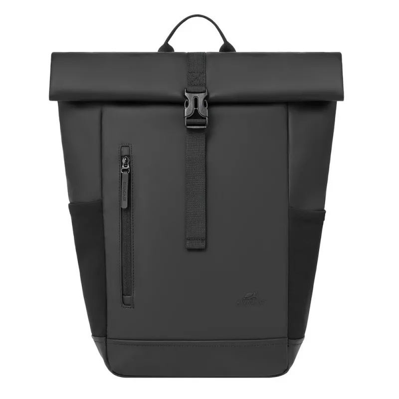 Mugursoma Rivacase 7826 Eden 14 ECO melna roll-top 14 collu klēpjdatoriem
