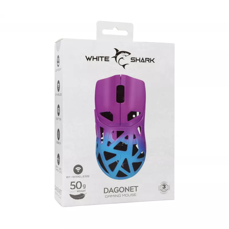 Bezvadu pele White Shark GM-5019 Dagonet Wireless