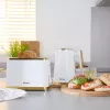 Tosteris Petra PT5032WVDE 2-šķēles, kompakts 2-slotu elektriskais tosteris