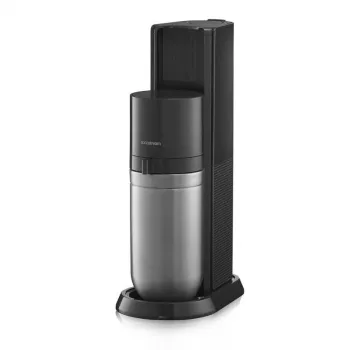 Gāzētājs SodaStream DUO melns nerūsējošais tērauds