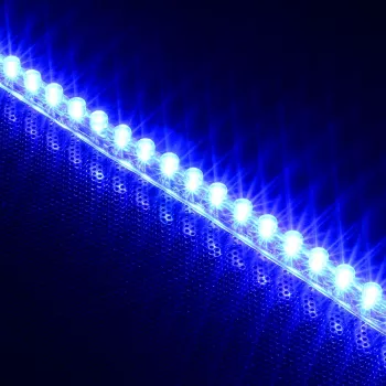 LED lente Lamptron LAMP-LEDFL6001 — zila LED apgaismojuma lente