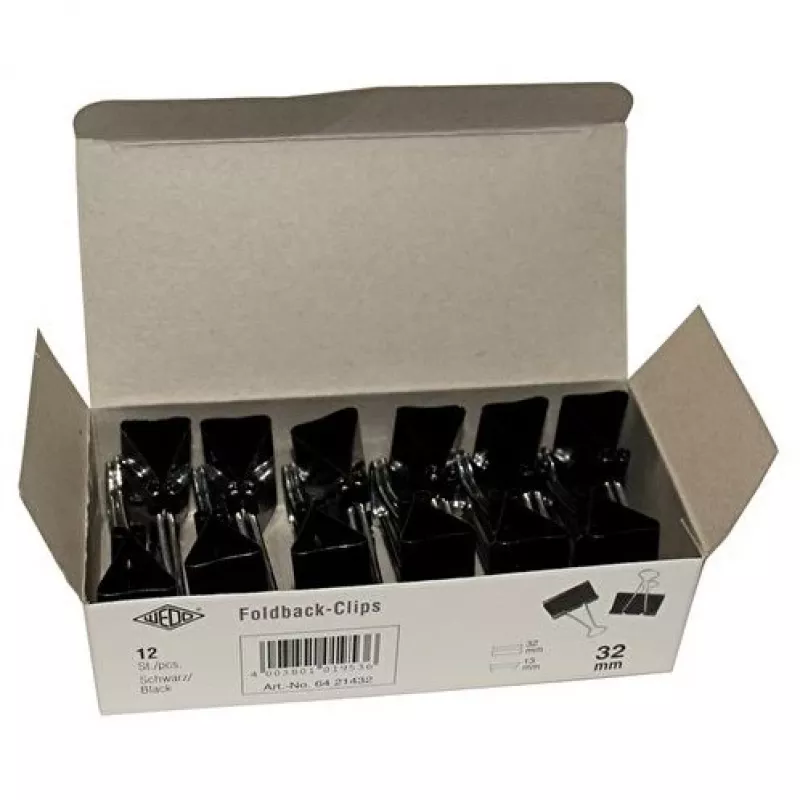 WEDO Foldback-bracket B Clamping Width Melns 62421383 (6421432)