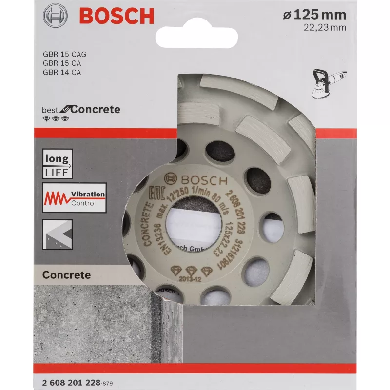 Slīpēšanas disks Bosch Best for Concrete dimanta slīpgalviņas