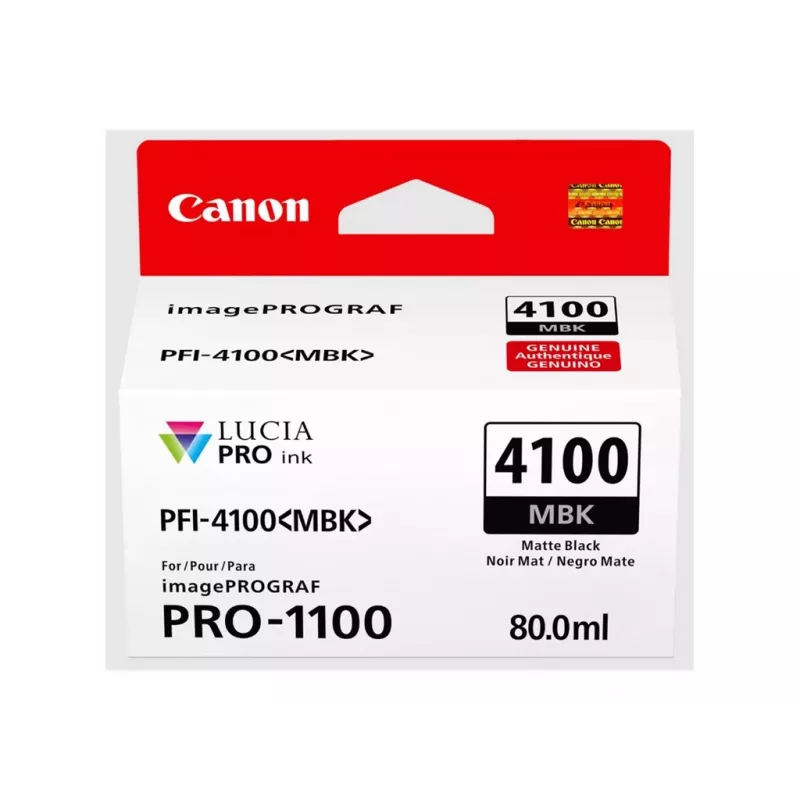 Canon LUCIA PRO II tintes kasetne 1 gab. Oriģināla Standarta ietilpība Matēti melna