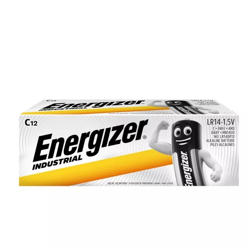 Energizer baterijas Industrial Pro D LR20 1.5V 12 gab.