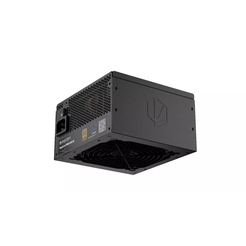 Barošanas bloks Endorfy Supremo FM6 1000W, 80 PLUS Gold, ATX 3.1, modulārs, melns