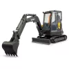 BRUDER modelis — Volvo ECR40 kompaktekskavators (rotaļlieta), modelis 02465