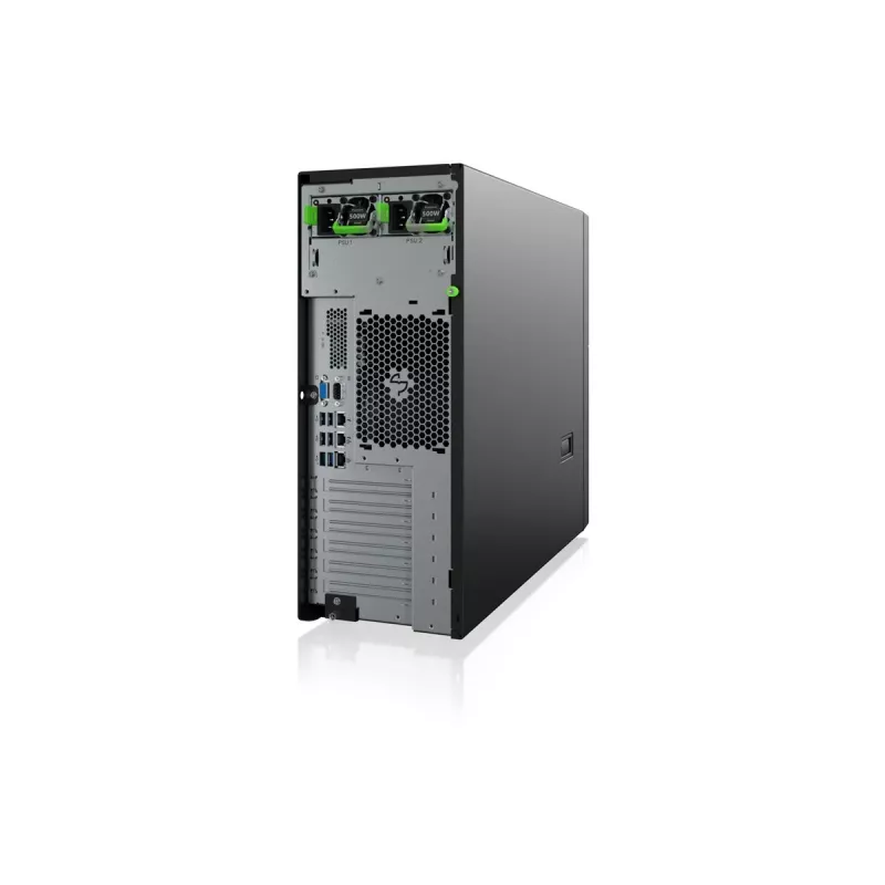 Fsas Technologies Fujitsu PRIMERGY TX1330 M6 - Serveris - Tornis - 1 virzienu - 1 x Xeon 6369P / 3,3 GHz - RAM 32 GB - SATA/SAS - Karstās nomaiņas 6,4 cm (2,5 collas)
