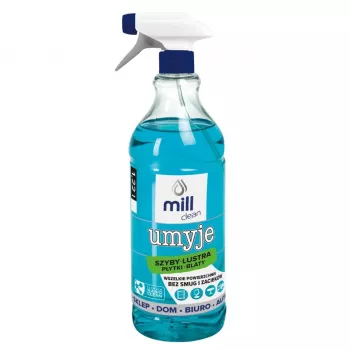 Stikla un flīžu tīrītājs Mill CLEAN Umyje, 1,22 L, logiem, spoguļiem un keramikai
