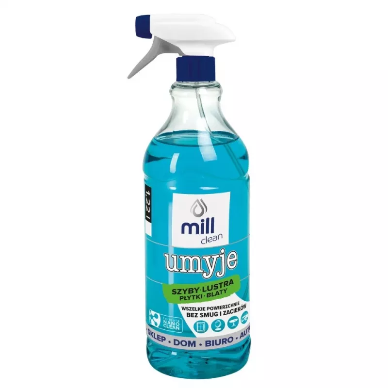 Stikla un flīžu tīrītājs Mill CLEAN Umyje, 1,22 L, logiem, spoguļiem un keramikai