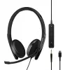 EPOS ADAPT 165 USB-C II austiņas ar vadu galvas lentes tipa biroja/zvanu centram USB Type-C melnas