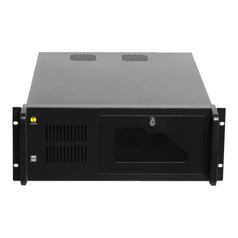 Pie sienas stiprināms statīvs Netrack NP5104 4U Melns