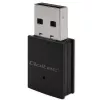 Bezvadu Mini USB Wi‑Fi adapteris QOLTEC 57007 — vienas joslas 2,4 GHz, līdz 150 Mb/s, iekšējā antena