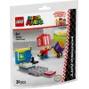 Konstrukciju rotaļlieta LEGO Mario Kart Toad Pit Crew polimaisa 30702 mazs komplekts minifigūra aksesuārs