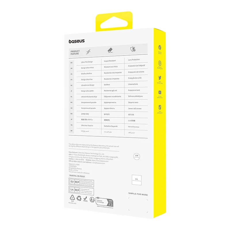 Baseus OS‑Lucent sērijas telefona maciņš iPhone 15 Plus, caurspīdīgs, plāns caurspīdīgs aizsargvāciņš