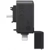 Karšu lasītājs Insta360 X4 Quick Reader USB-C tipa Lightning melns
