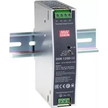 Strāvas adapteris MEAN WELL DDR-120D-12