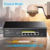 Cudy GS1005PTS1 tīkla slēdzis Gigabit Ethernet (10/100/1000) Power over Ethernet (PoE) Melns