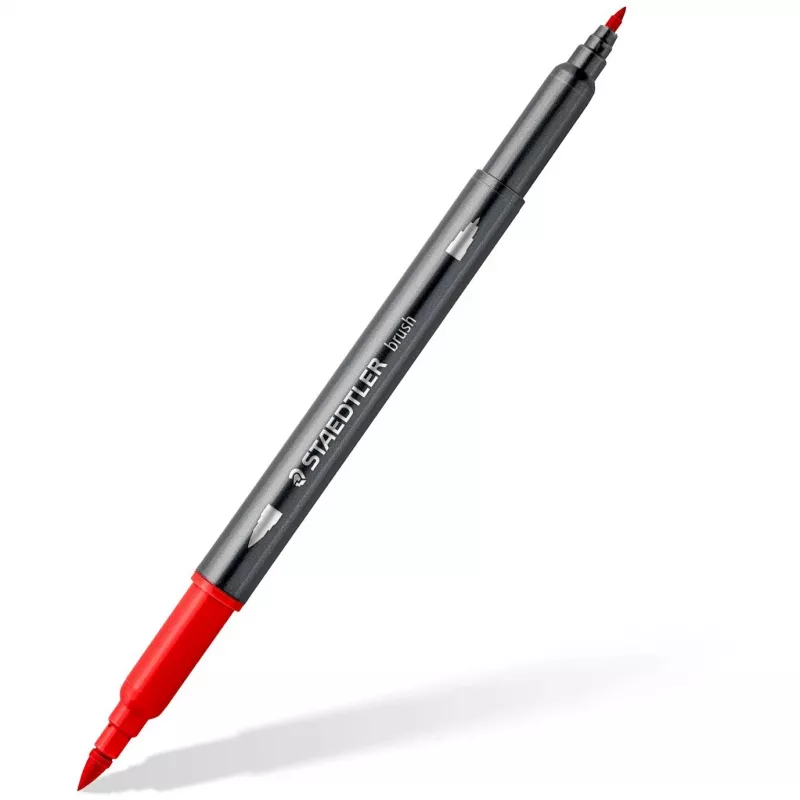Flomasteri Staedtler 3001 C6-3 — 6 krāsas, smalks gals, lodes un otas uzgaļi
