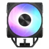 MODECOM Volcano 0C T102 LCD ARGB Procesora gaisa dzesētājs 12 cm Melns
