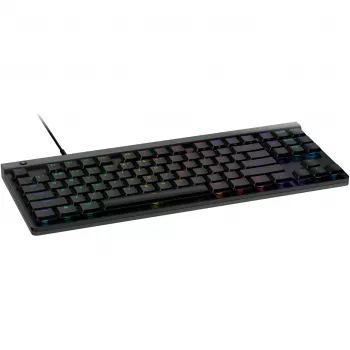 Logitech G G515 tastatūra spēlēm USB QWERTZ čehu melna mehāniskā RGB