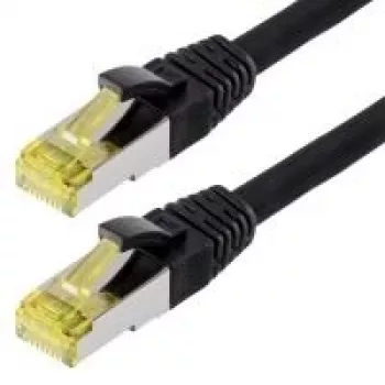 Helos - komutācijas kabelis - RJ-45 (V) - RJ-45 (V) - 30 m - SFTP kabelis (PIMF) - CAT 6a - melns