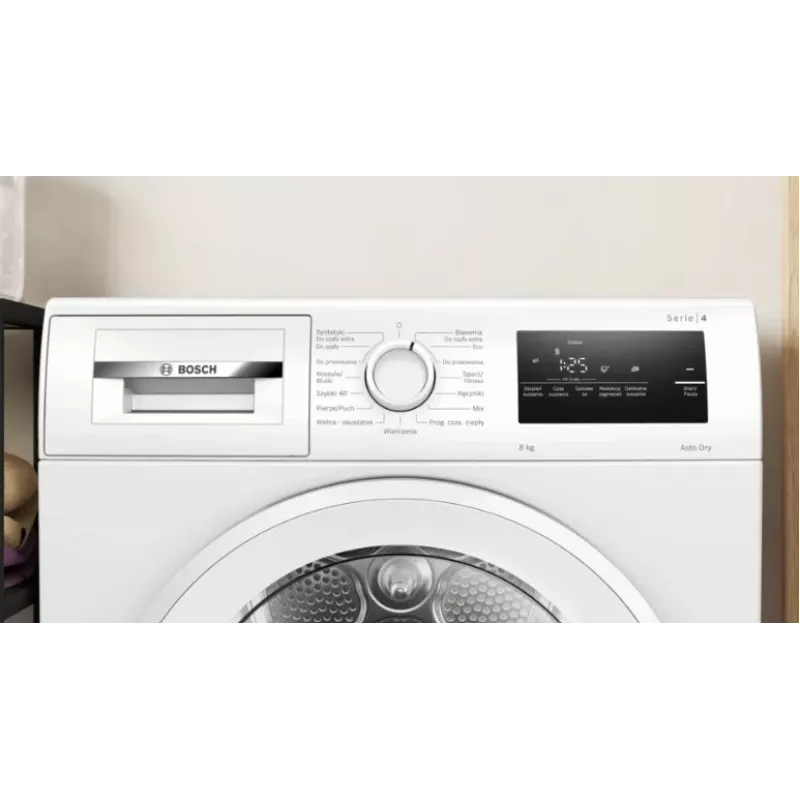 Veļas žāvētājs Bosch WTH86200PL 8 kg ietilpība Siltumsūknis