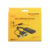 Kabelis DeLOCK 0,25 m VGA+USB2.0-A/HDMI