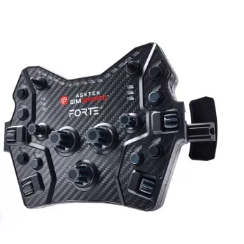 Asetek SimSports Forte GT Button Box - Melnā edīcija