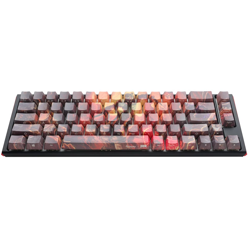 Ducky One 3 SF Doom Limited Edition tastatūra Spēļu USB QWERTY UK angļu Daudzkrāsains