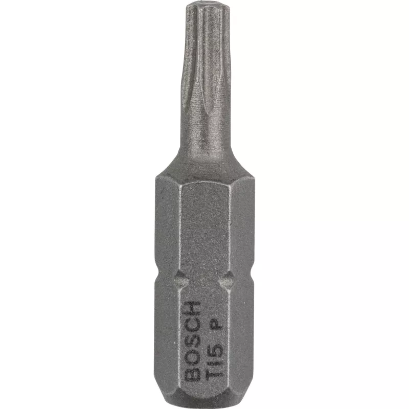 Bosch skrūvgrieža uzgalis īpaši ciets, 3 gab., Torx, T15, tērauds, T15, 25 mm