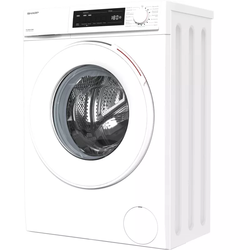 Sharp ES-NFW612CWB-DE veļas mašīna ar priekšējo ielādi 6 kg 1200 apgr./min balta