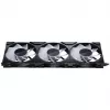 120mm PHANTEKS M25 Gen2 PWM D-RGB korpusa ventilators, melns, 3-pin