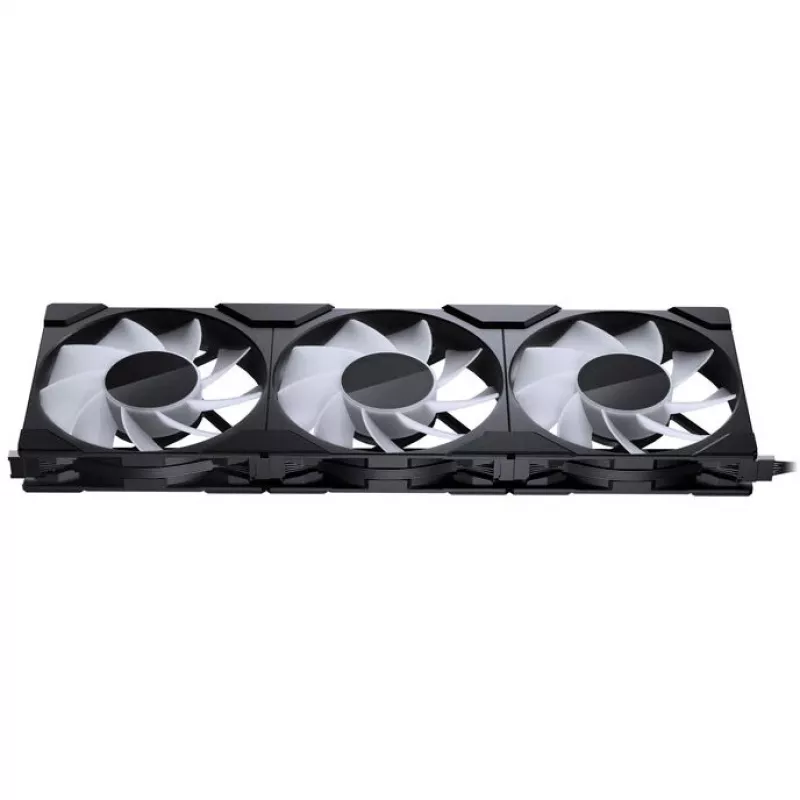 120mm PHANTEKS M25 Gen2 PWM D-RGB korpusa ventilators, melns, 3-pin