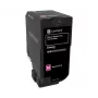 Lexmark CS720 fuksīna standarta ietilpības tonera kasetne | Lexmark kasetne | Fuksīna