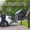 Wallbox zaļa Cell GC EVGC021B2275 3.6-22 kW 7.5 m NFC pelēks alumīnijs