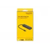 USB centrmezgls DeLOCK 10 Gbps ar 2,5 gigabitu LAN un PD 85 vati