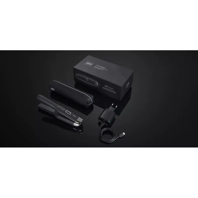 Ghd Unplugged Cordless Styler matu taisnotājs, melns