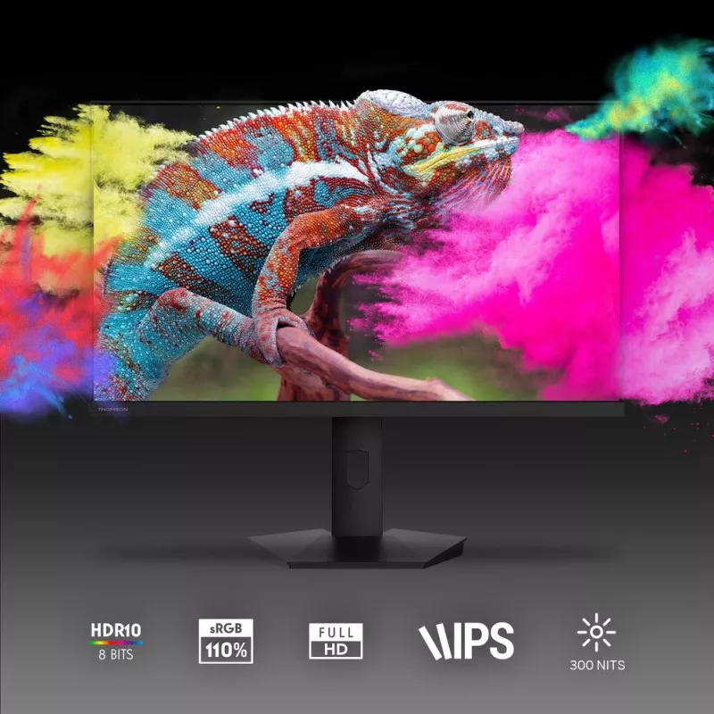 LCD monitors | THOMSON | 27 | 1920 x 1080 pikseļi | Full HD | dabiskā attēla attiecība 16:9 | plakans | M27FB5C15