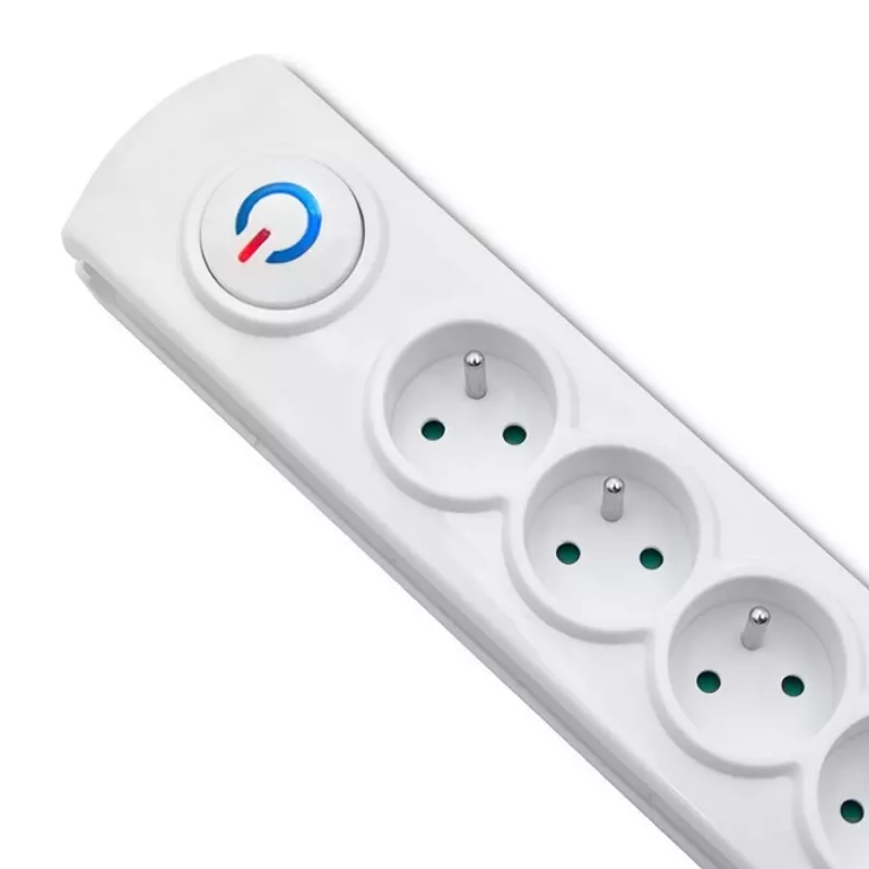 Pārsprieguma aizsargs Qoltec 50293 Balts 8 maiņstrāvas kontaktligzdas 230 V