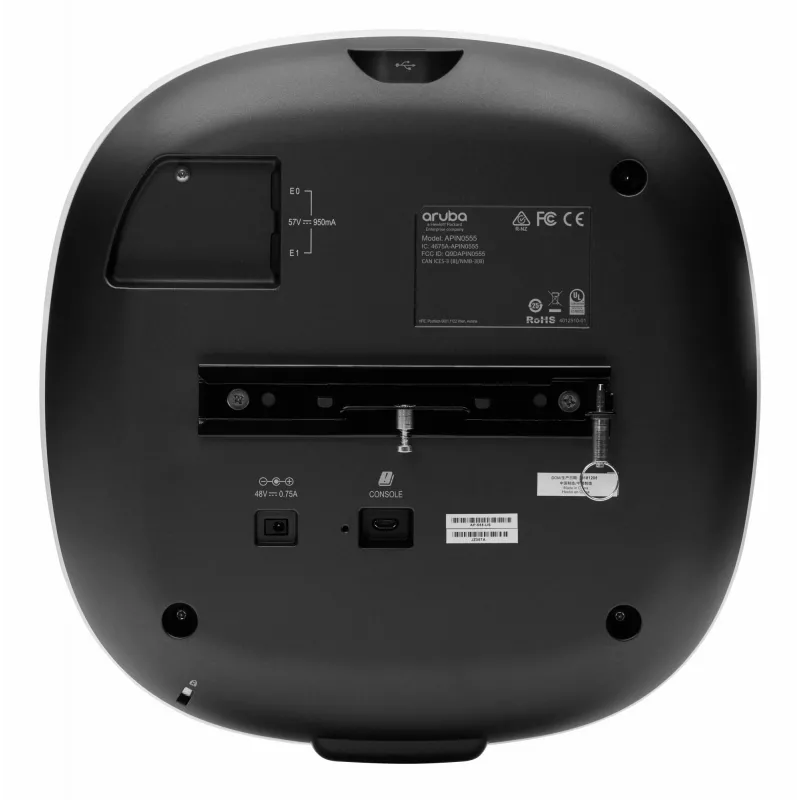 HPE Aruba Networking AP-555 (RW) Divu radio 8x8/4x4 802.11ax iekšējās antenas Unified Campus AP