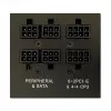 LC Power GP4 Series LC6460GP4 V2,4 - Barošanas bloks (iekšējais) - ATX12V 2,4 - 80 PLUS Gold - 460 W - aktīvs PFC (LC6460GP4)