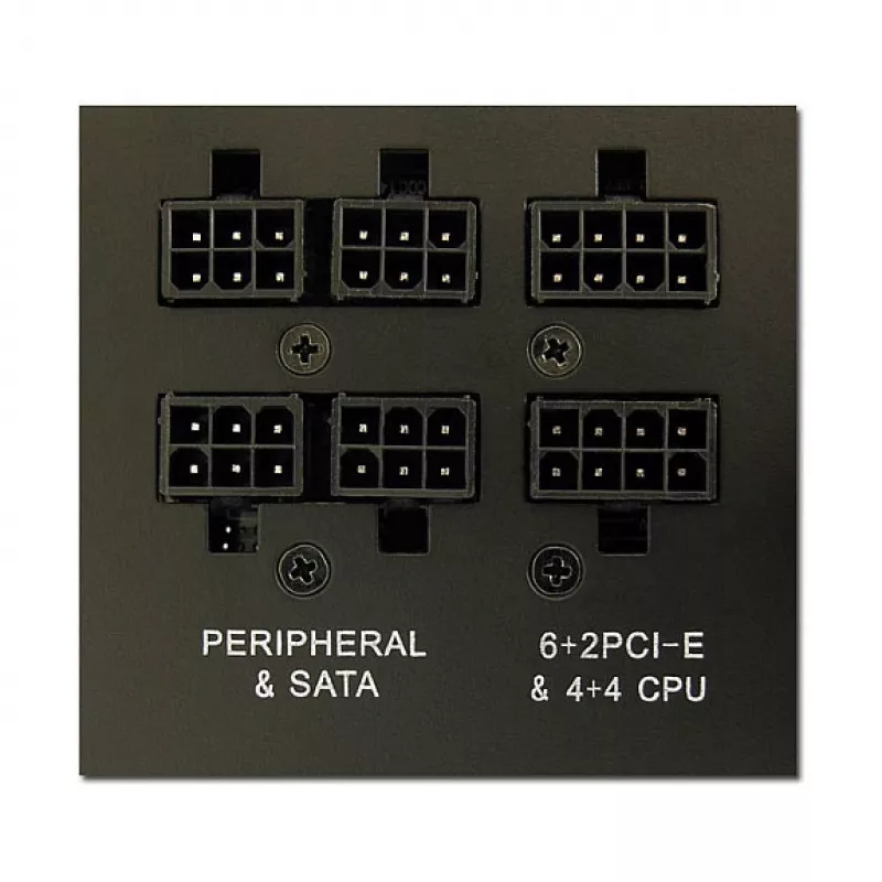 LC Power GP4 Series LC6460GP4 V2,4 - Barošanas bloks (iekšējais) - ATX12V 2,4 - 80 PLUS Gold - 460 W - aktīvs PFC (LC6460GP4)