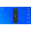 SSD korpuss SAVIO AK-84 melns M.2 diskiem, USB 10 Gbit/s (A tips / C tips), alumīnijs + ABS