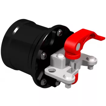 Adapter Ascher Racing 76080007 stūres ratiem — 70 mm skrūvju izvietojums