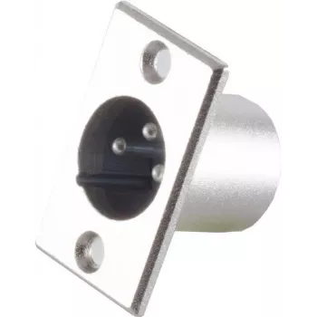 XLR savienotājs ShiverPeaks BS55001 paneļa montāžas (3 kontaktu) audio signāla kabeļiem