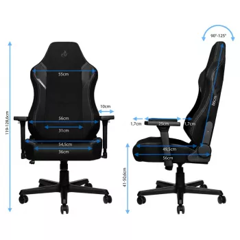 Nitro Concepts X1000 polsterēts sēdeklis polsterēta atzveltne